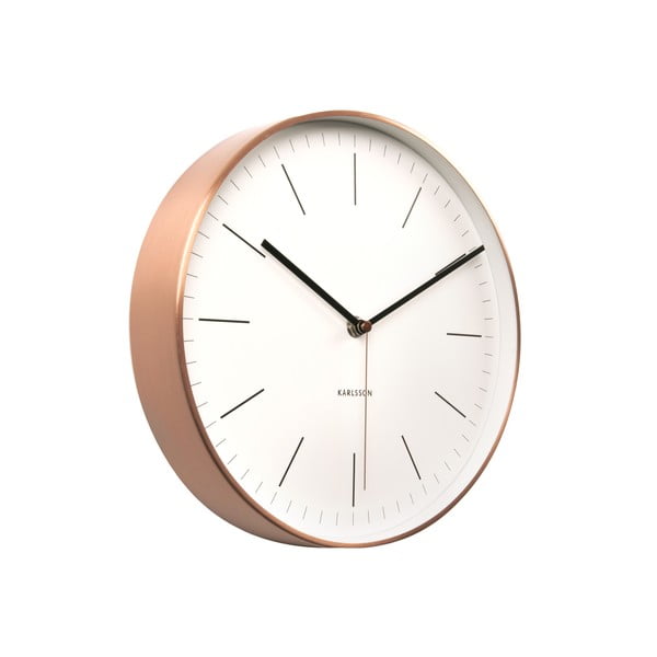 Bijeli sat sadašnje vrijeme minimalno-image-2