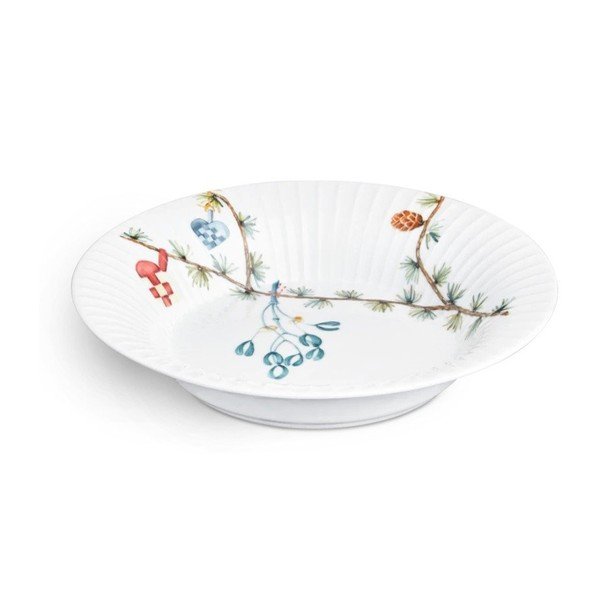 Bijeli dubok porculanski tanjur s božićnim motivom ø 21 cm Hammershøi Christmas – Kähler Design