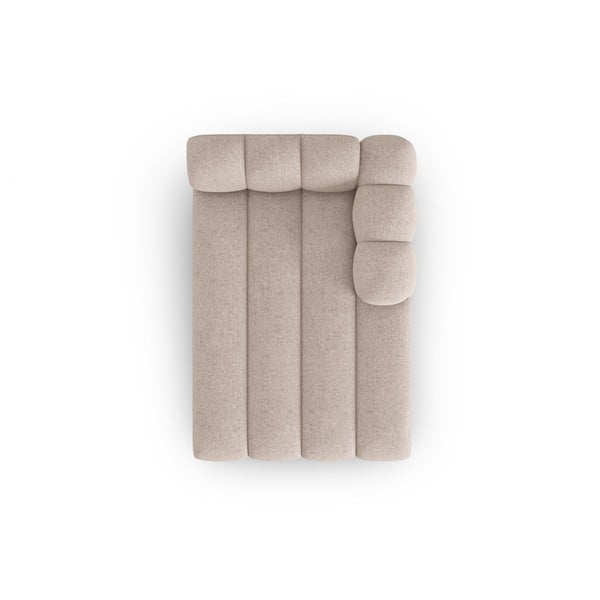 Bež ležaljka (s desnim kutom) Lupine – Micadoni Home-image-3