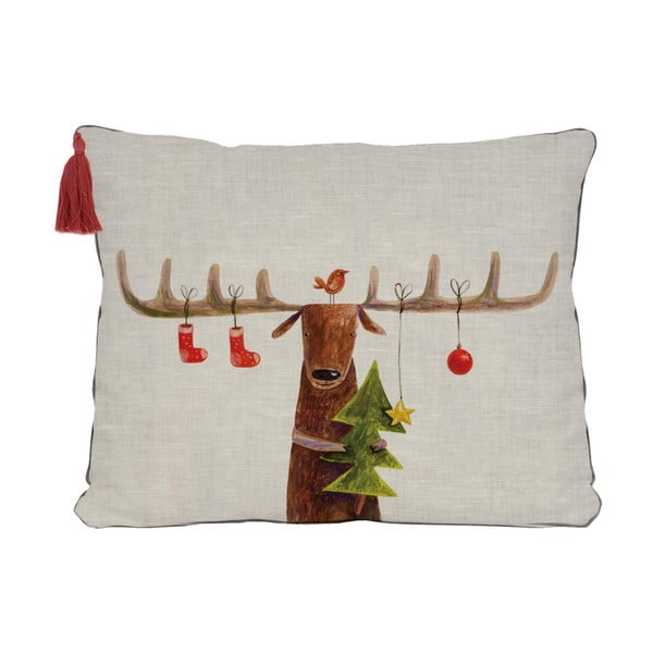 Božićni ukrasni jastuk 35x50 cm Reindeer - Little Nice Things