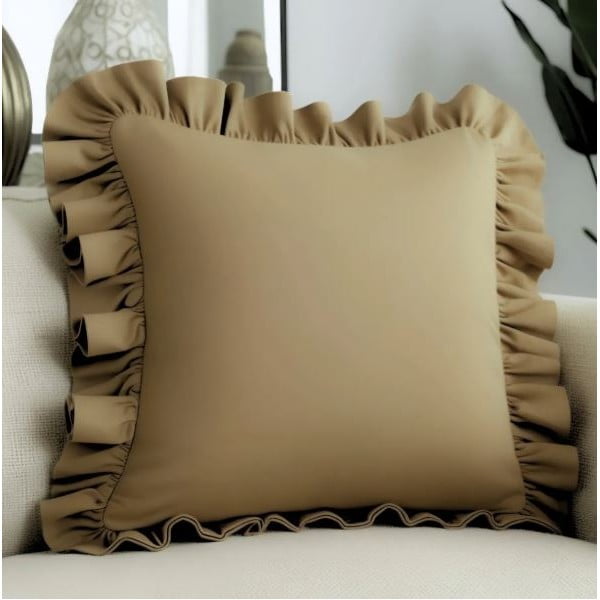 Ukrasna jastučnica od mješavine pamuka 40x40 cm Ruffled – Mila Home-image-1
