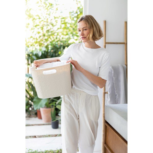 Krem plastična košara za rublje 45 l Softex – Curver-image-2