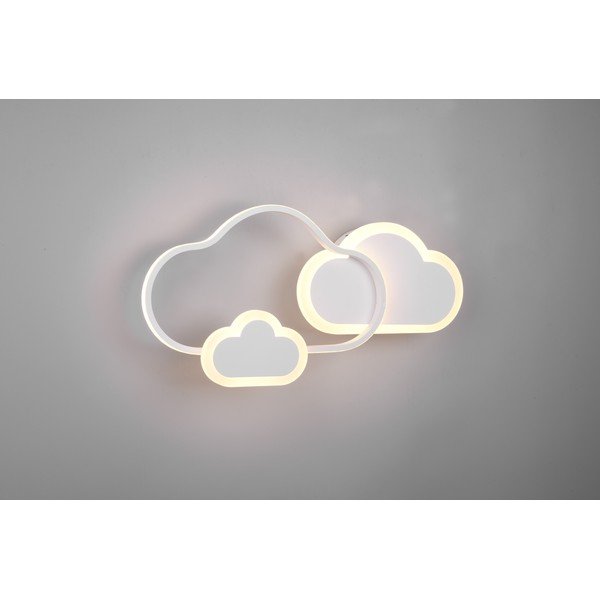 Bijela dječja lampa 52x25 cm Cloudy - Reality-image-3