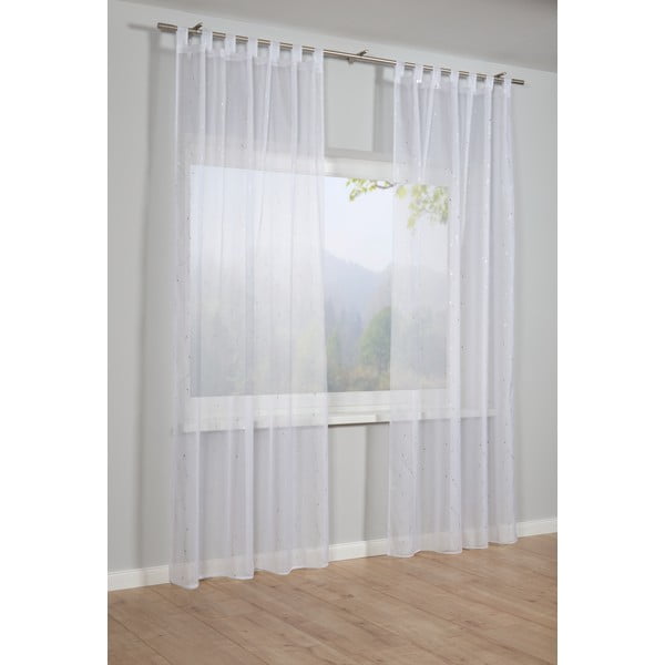 Bijela zavjesa 245x140 cm Voile - Gardinia-image-1