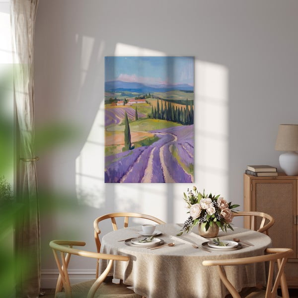Slika 70x100 cm Purple Fields – Styler-image-1