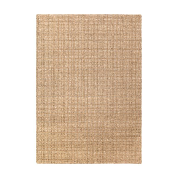 Bež ručno rađen tepih od mješavine vune 120x170 cm Thatch Honey – Asiatic Carpets