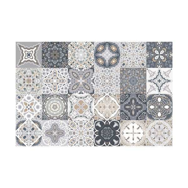 Set od 24 zidne naljepnice Ambiance Tiles Azulejos Nello, 10 x 10 cm-image-2