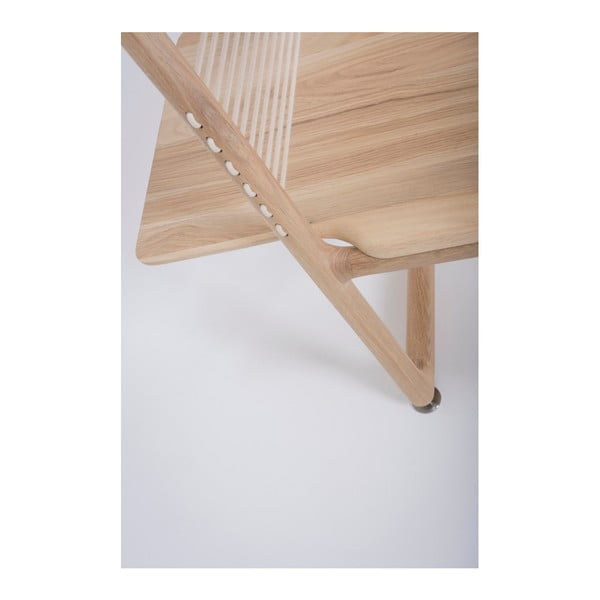 Polica za knjige od punog hrasta Gazzda Muse, visina 216 cm-image-3