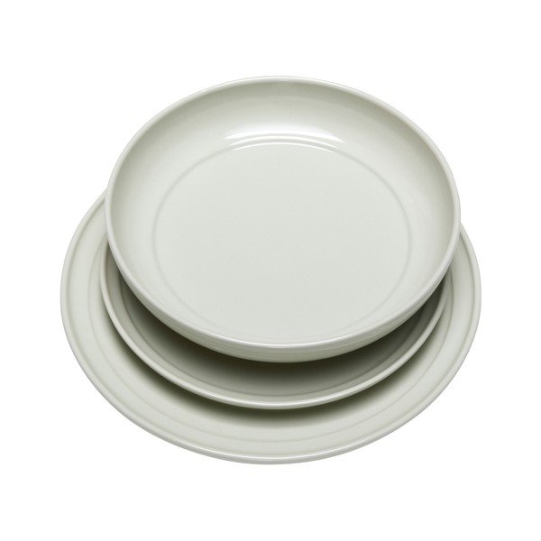 Krem desertni tanjur od kamenine ø 23 cm Amare – Hübsch-image-4