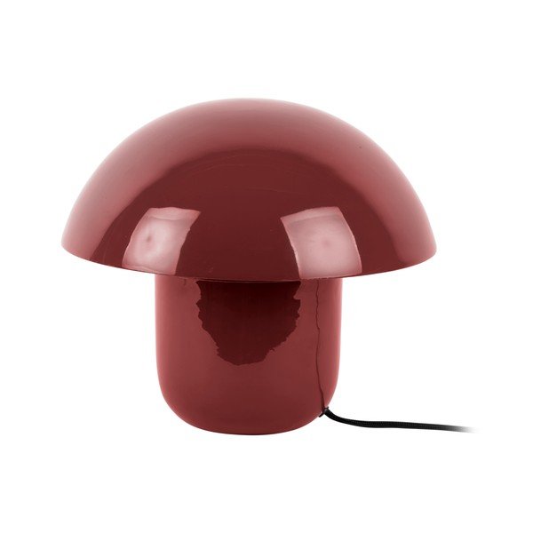 Bordo metalna stolna lampa (visina 25 cm) Fat Mushroom – Leitmotiv