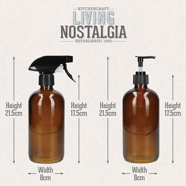 Set od 2 boce za deterdžent Kitchen Craft Living Nostalgia-image-1