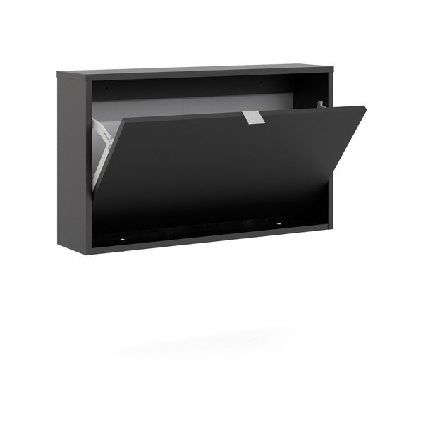 Crni preklopni/viseći ormarić za cipele Shoes – Tvilum-image-4