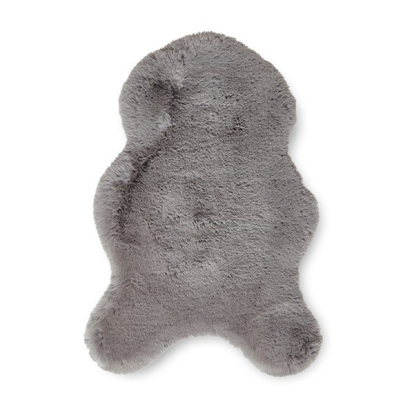 Sivo sintetičko krzno 60x90 cm Super Teddy – Think Rugs