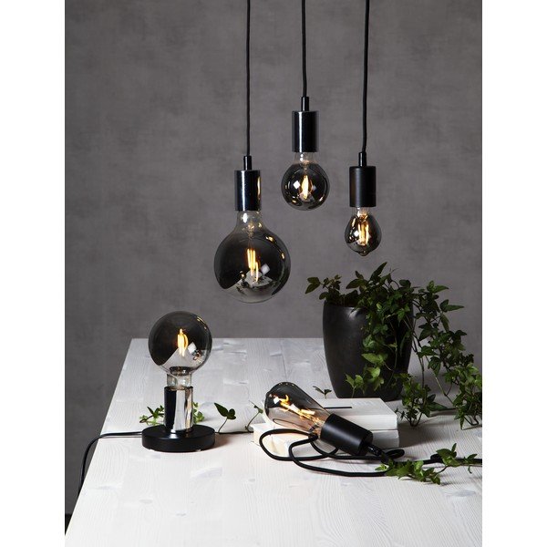 LED/sa žarnom niti žarulja s toplim svjetlom E27, 2 W Plain Smoke – Star Trading-image-3