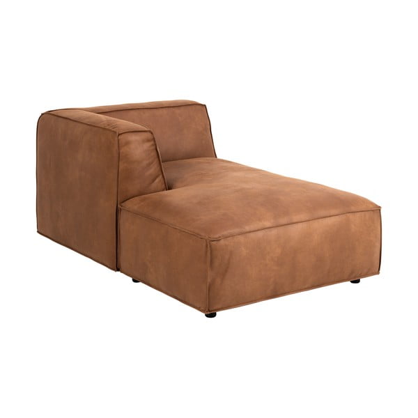 Konjak smeđa ležaljka (s lijevim kutom) Fairfield Kentucky – Bonami Selection-image-3