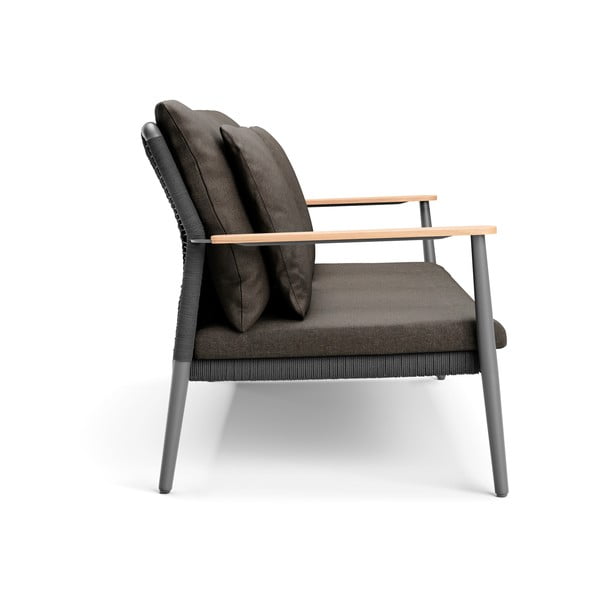 Tamno siva vrtna sofa Ray – Diphano-image-3