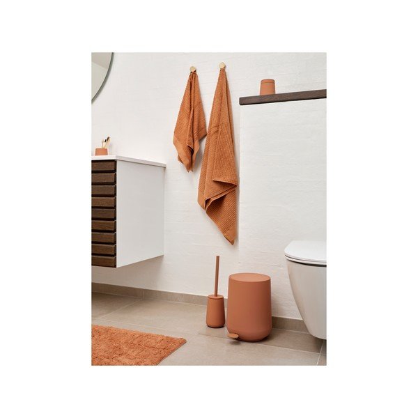 Narančasta plastična kanta za smeće s pedalom 3 l Nova One – Zone-image-4