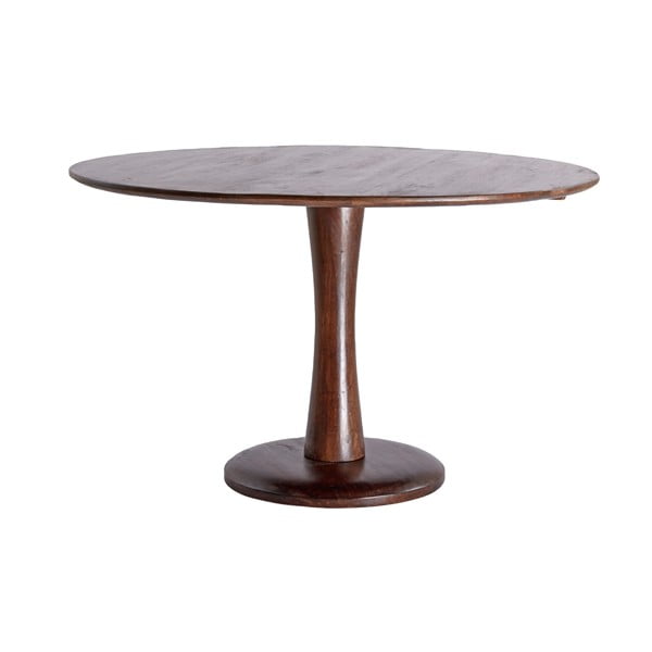 Smeđi okrugli blagovaonski stol ø 130 cm Apulia – Light & Living