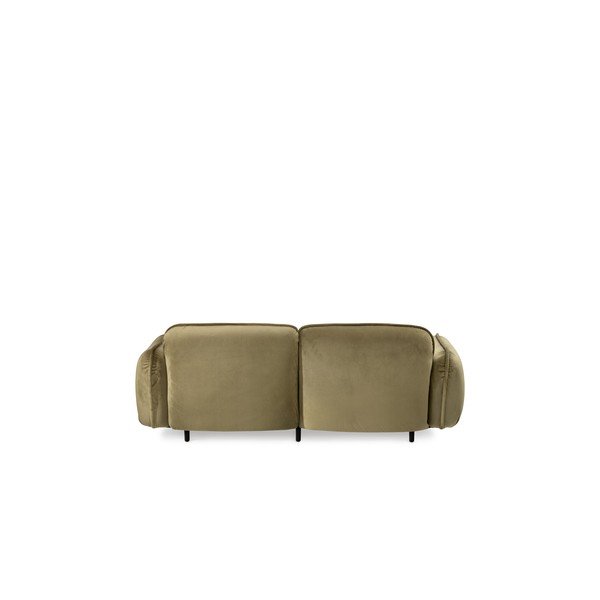 Zelena baršunasti sofa 188 cm Bean – EMKO-image-4