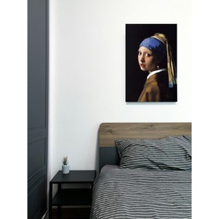 Reprodukcija slike Johannes Vermeer - Girl with a Pearl Earring, 70 x 50 cm