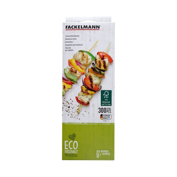 Set od 300 ražnjića od bambusa Fackelmann Nature-image-1