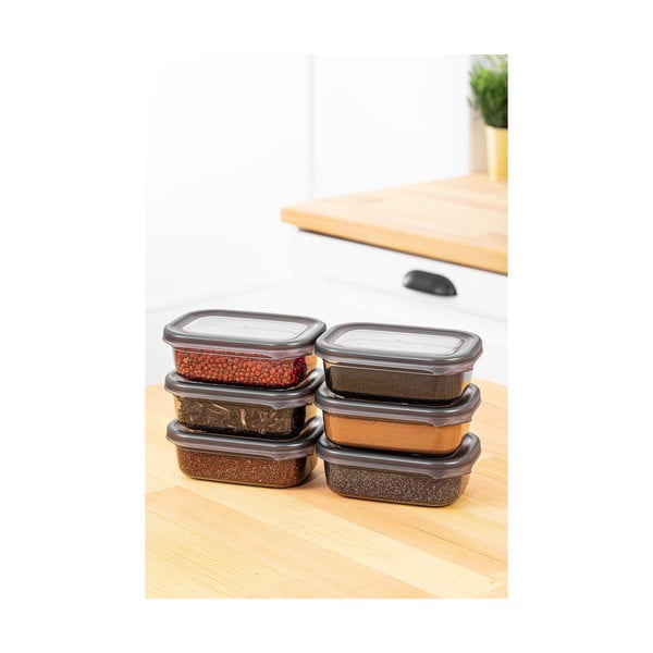 Posude za namirnice u setu 6 kom za čuvanje hrane Fresco – Hermia-image-2