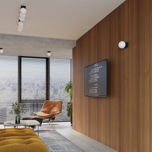 Crno-bijela zidna lampa Blaze – Sollux-image-4