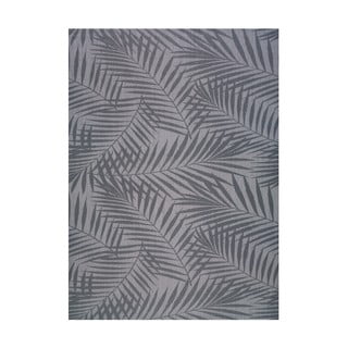 Sivi vanjski tepih Universal Palm, 60 x 110 cm