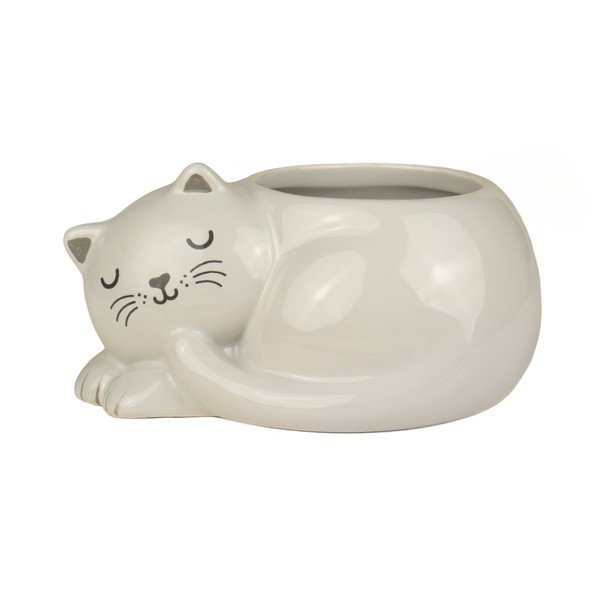 Keramička ukrasna tegla za cvijeće Sleeping Cat – Sass & Belle