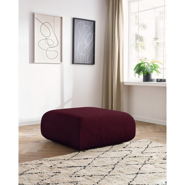 Bordo samt tabure Lecomte - Bobochic Paris-image-1