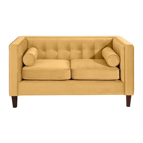 Žuta sofa Max Winzer Jeronimo, 154 cm