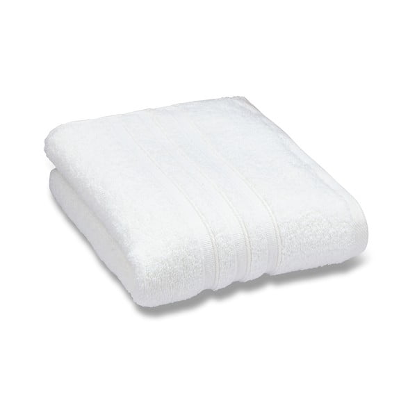 Bijeli pamučan ručnik od frotira 90x140 cm Zero Twist – Catherine Lansfield