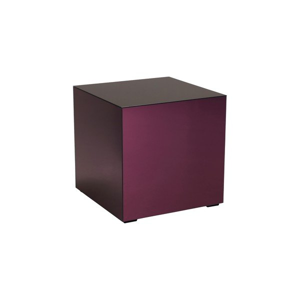 Stakleni pomoćni stol 45,5x45,5 cm Cube – Ellos Home