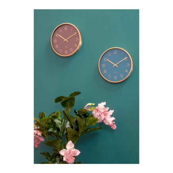 Karlsson Elegance plavi zidni sat-image-4