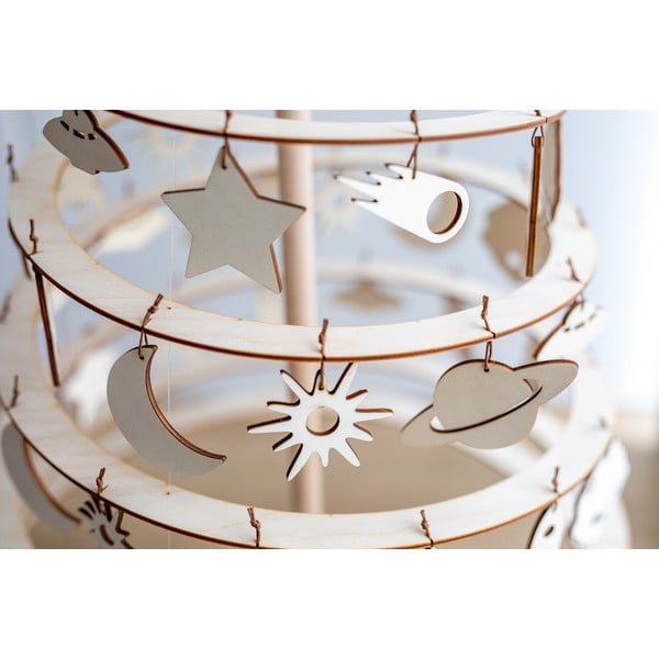 Set od 8 drvenih božićnih ukrasa Spira Medium-image-1