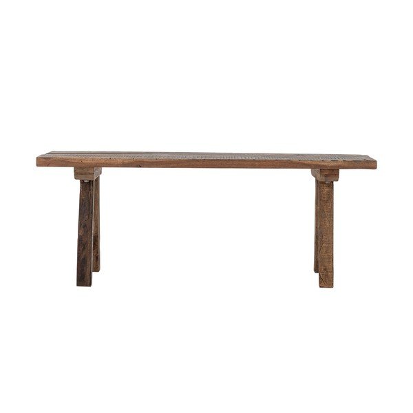 Vrtna klupa od masivnog drveta u prirodnoj boji Brosse – Bloomingville