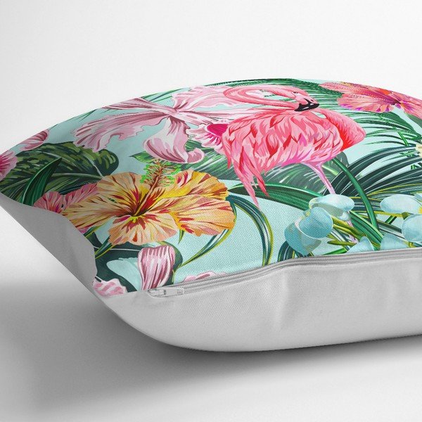 Jastučnica Minimalist Cushion Covers Yalnız Flamingo, 45 x 45 cm-image-1