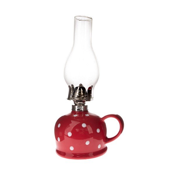 Keramička petrolejska lampa (visina 28 cm) – Dakls