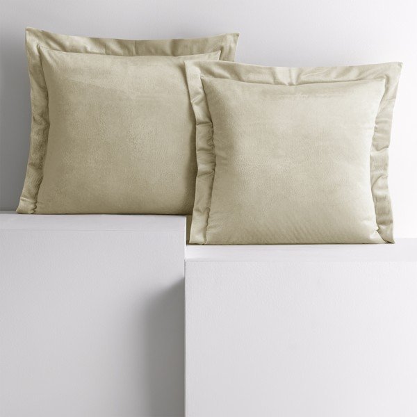 Set od 2 krem ​​jastučnice AmeliaHome Side, 45 x 45 cm-image-4