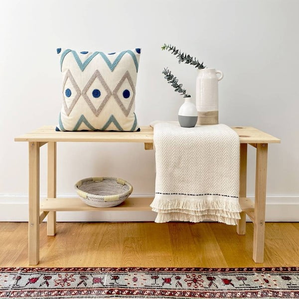 Jastučnica a primjesom lana Joynodes Bethany, 43 x 43 cm-image-1