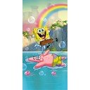 Pamučan dječji ručnik 70x140 cm Sponge Bob "Tropical Duo" – Jerry Fabrics
