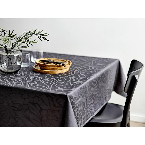 Stolnjak od damasta 140x370 cm Abstract leaves – Södahl-image-1