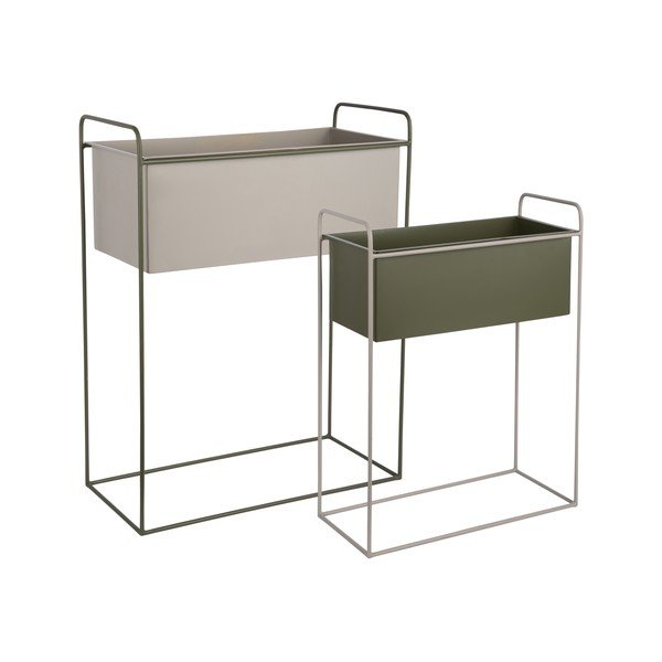 Metalni stalci za tegle za cvijeće u setu 2 kom (visina 65 cm) Reina – PT LIVING