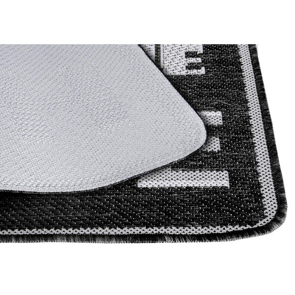 Antracit sivi otirač Hanse Home Weave Smiley Welcome, 50 x 80 cm-image-2