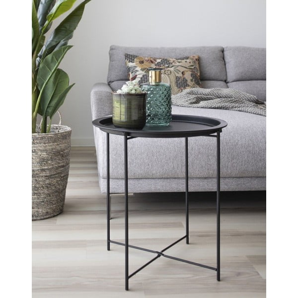 Metalni okrugli pomoćni stol ø 47 cm Bastia – House Nordic-image-1
