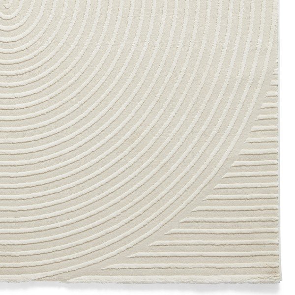 Krem periv tepih od recikliranih vlakna 120x170 cm Flores – Think Rugs-image-4