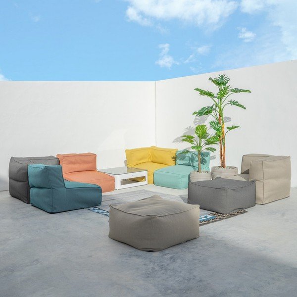 Plavi vrtni tabure Gissele – LDK Garden-image-1