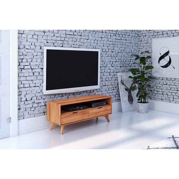TV komoda od bukovog drveta 120x48 cm Greg - The Beds-image-1