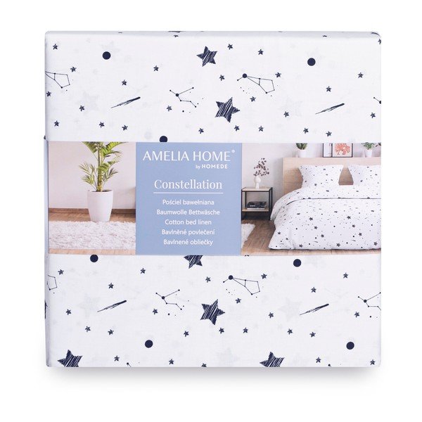 Pamučna posteljina AmeliaHome Averi Constellation, 200 x 220 cm-image-3