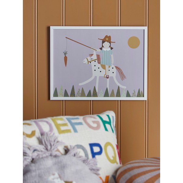 Dječja slika 32x42 cm Rosa – Bloomingville Mini-image-1